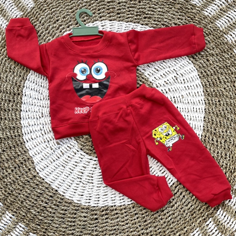 PROMO 7.7 Setelan Joger Bayi Setelan Bayi Baju Bayi Celana Bayi DNW BABY