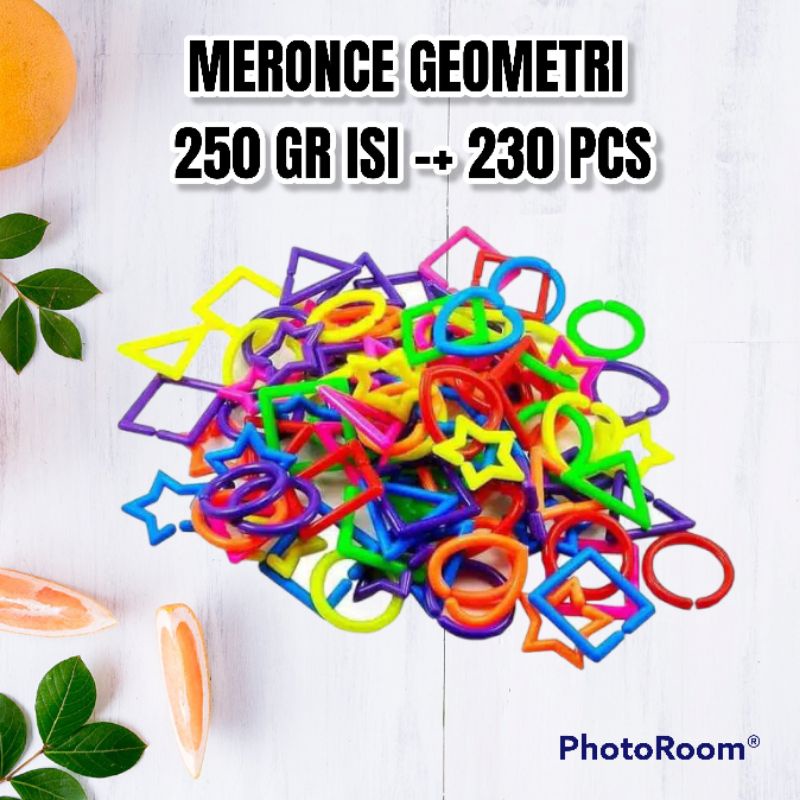Mainan Edukasi Lego meronce Geometry 250 gr kado ultah ulang tahun mainan anak perempuan laki bayi 3