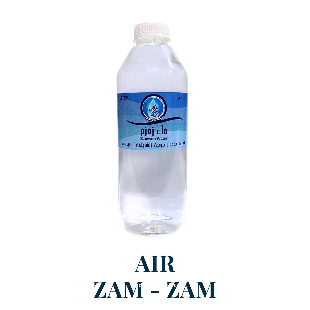 

Air Zam zam 1liter Air zamzam Murni Air zam zam Original saudi Oleh oleh Haji dan umroh