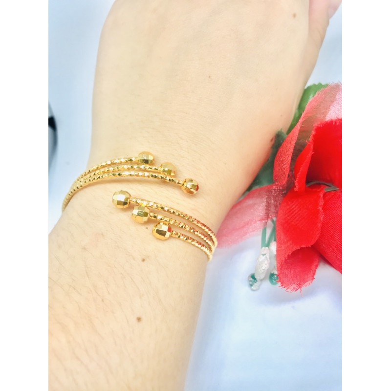 Gelang Bangkok Motif Bola Xuping