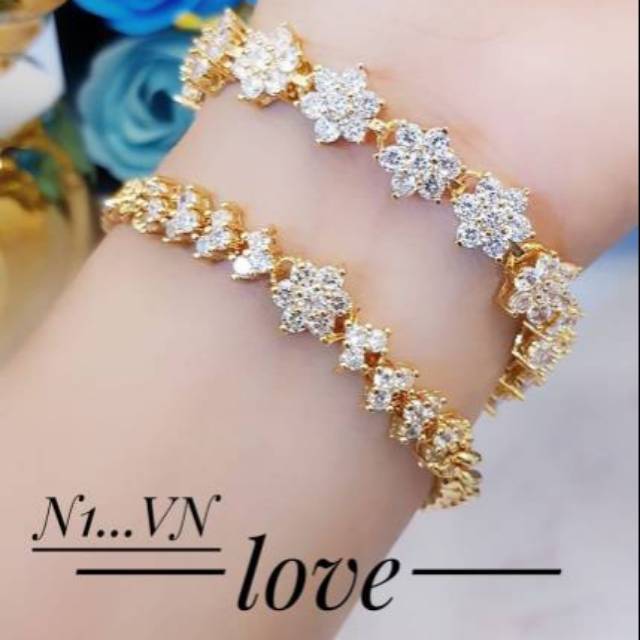 Xuping set perhiasan lapis emas 24k 1727