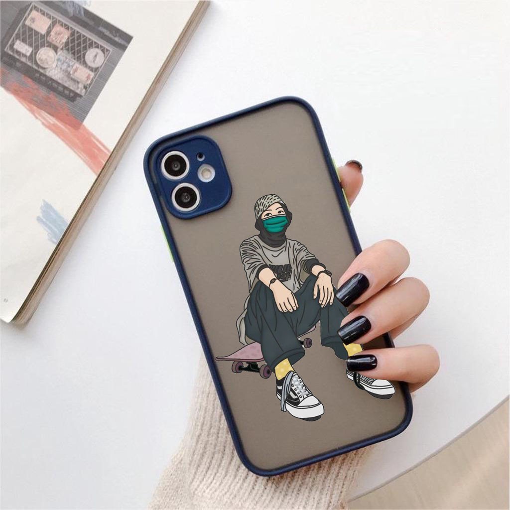 AA07 Softcase Casing Hijab Jilbab for Xiaomi Redmi mi S2 8 11 Lite a1 5x Poco C40 F3 Pro M3 M4 X3 NFC GT 5G