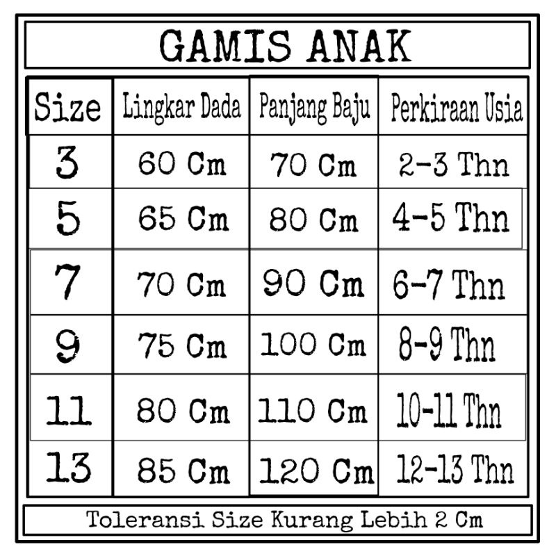 GAMIS ANAK LAWASAN