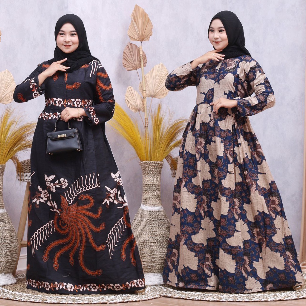 GAMIS BATIK MANGGAR, PADI,SEKAR,CANTIK,KUBIS,KIPAS,DAUN,KUPU,NADINE,GENDIS