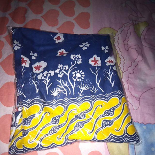 Blus Bunga Parang Kawung Blouse Batik Atasan Warna Seragam Kantor Kerja Asli Solo Muslim Cantik