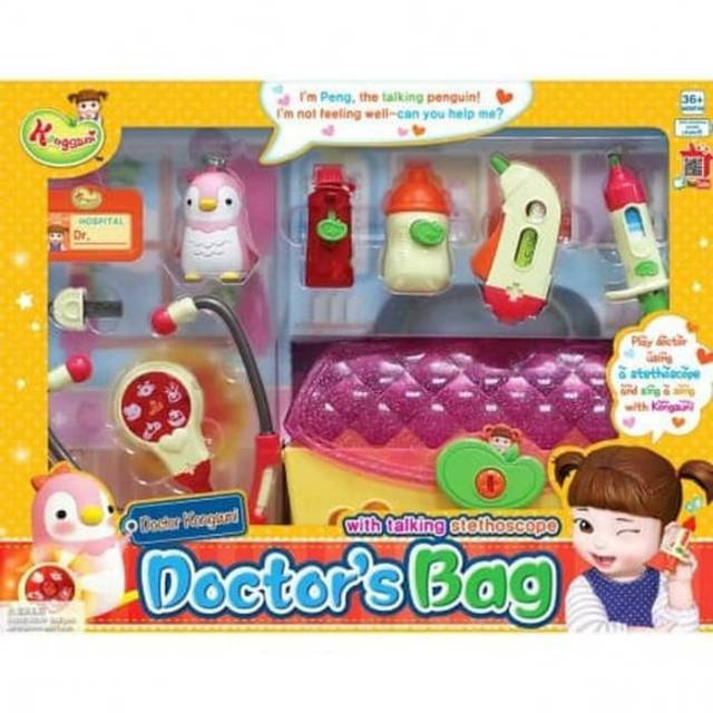 Mainan anak kongsuni doctor bag korea