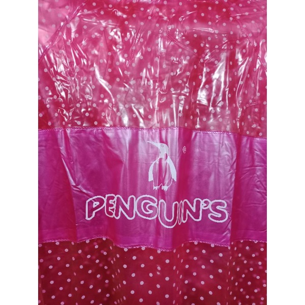 JAS HUJAN SETELAN PINGUIN'S BAHAN PVC 100% ORIGINAL PINGUIN'S ( GRATIS ONGKIR )