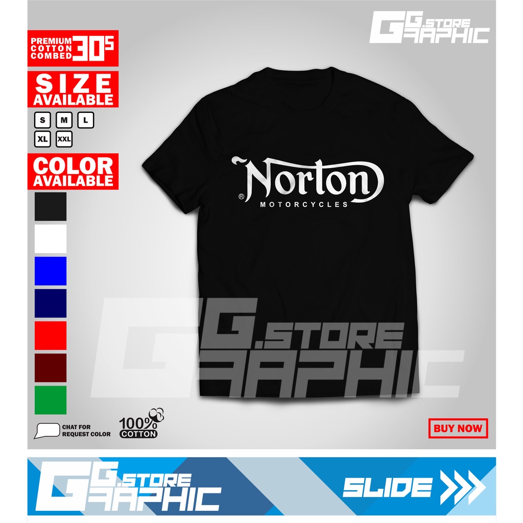 Kaos NORTON LOGO Murah Berkualitas