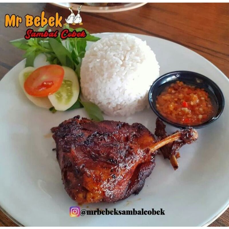 

Bebek bakar sambal korek