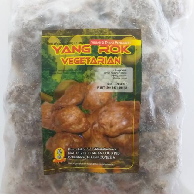 

Yang Rok Vegetarian /Daging Kambing Vegan