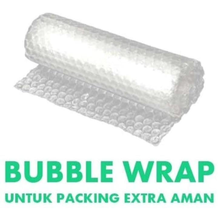 

EXTRA TAMBAHAN Packing Bubble Wrap untuk pengaman