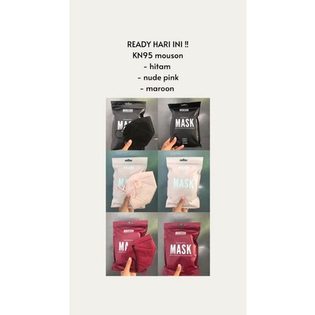 Masker KN95 Mouson isi 10