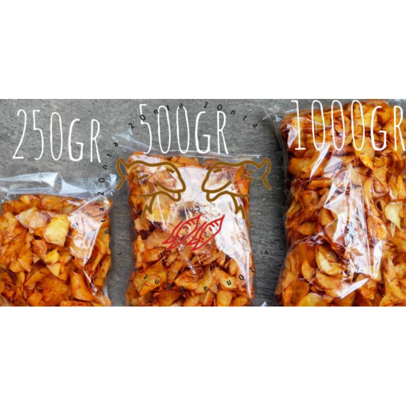 

Keripik Singkong 2 Onta Pedas Manis