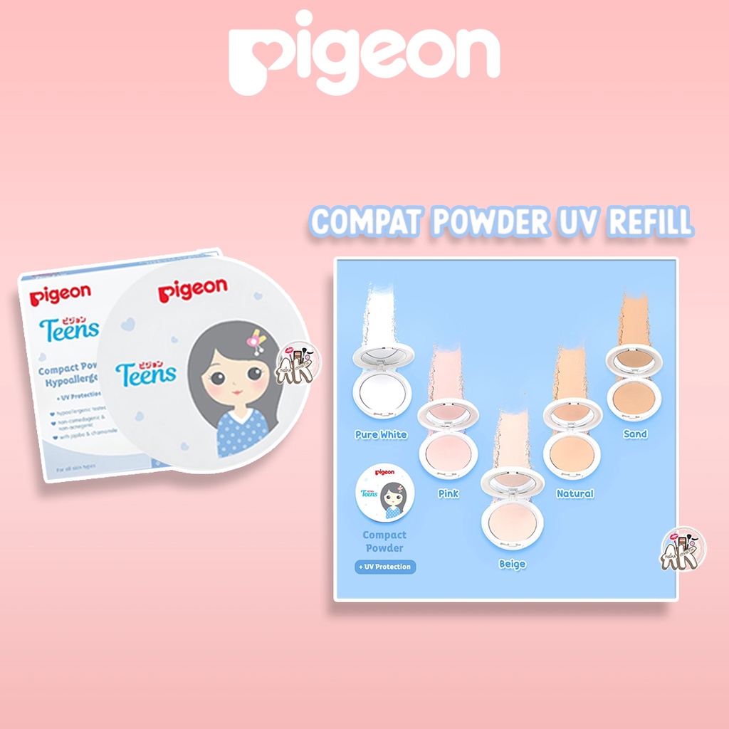 PIGEON TEENS COMPACT POWDER UV PROTECTION REFILL