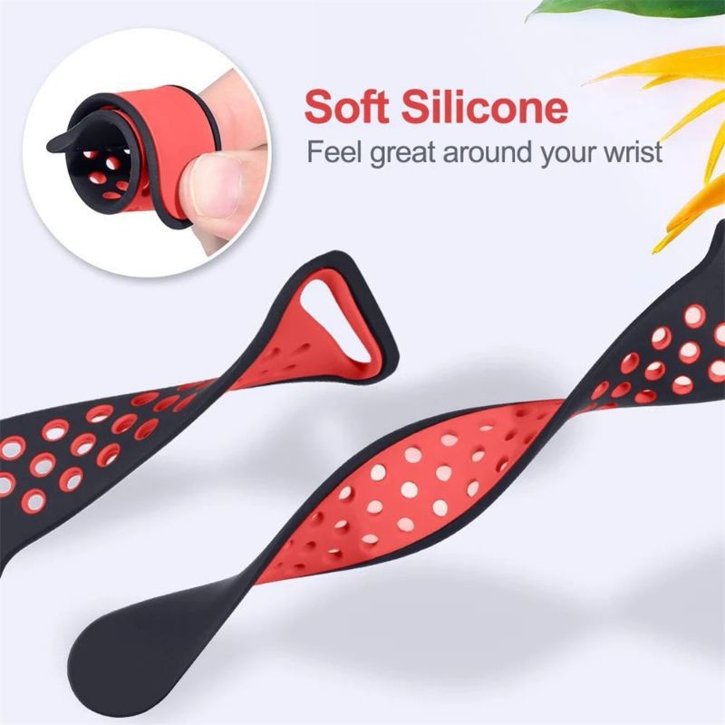 Tali Jam Strap Amazfit Bip 3 / Bip 3 Pro - Nike Rubber Silikon Sporty