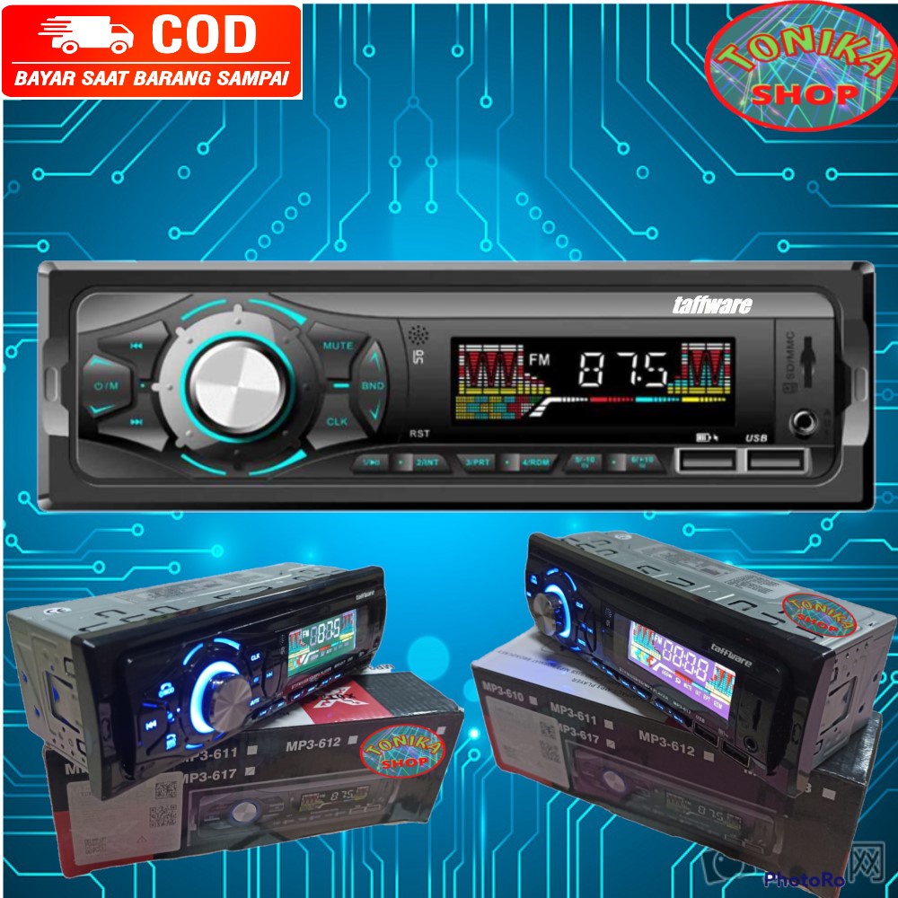 New Tape Mobil tip Audio tipe head unit single din MP3 Player Bluetooth receiver power Radio USB