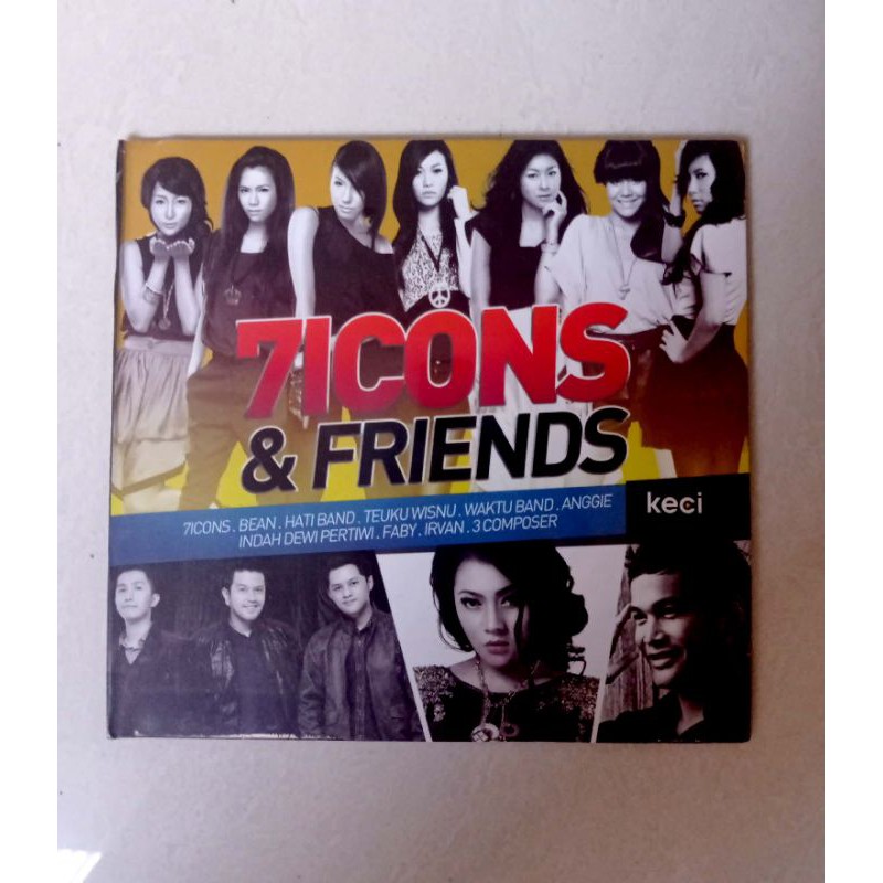 CD 7 ICONS & FRIENDS,  ORIGINAL SEGEL NEW OLD STOCK