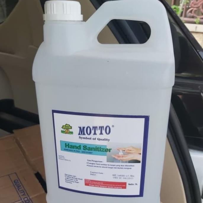 HAND sanitizer 5Liter motto/original/cair