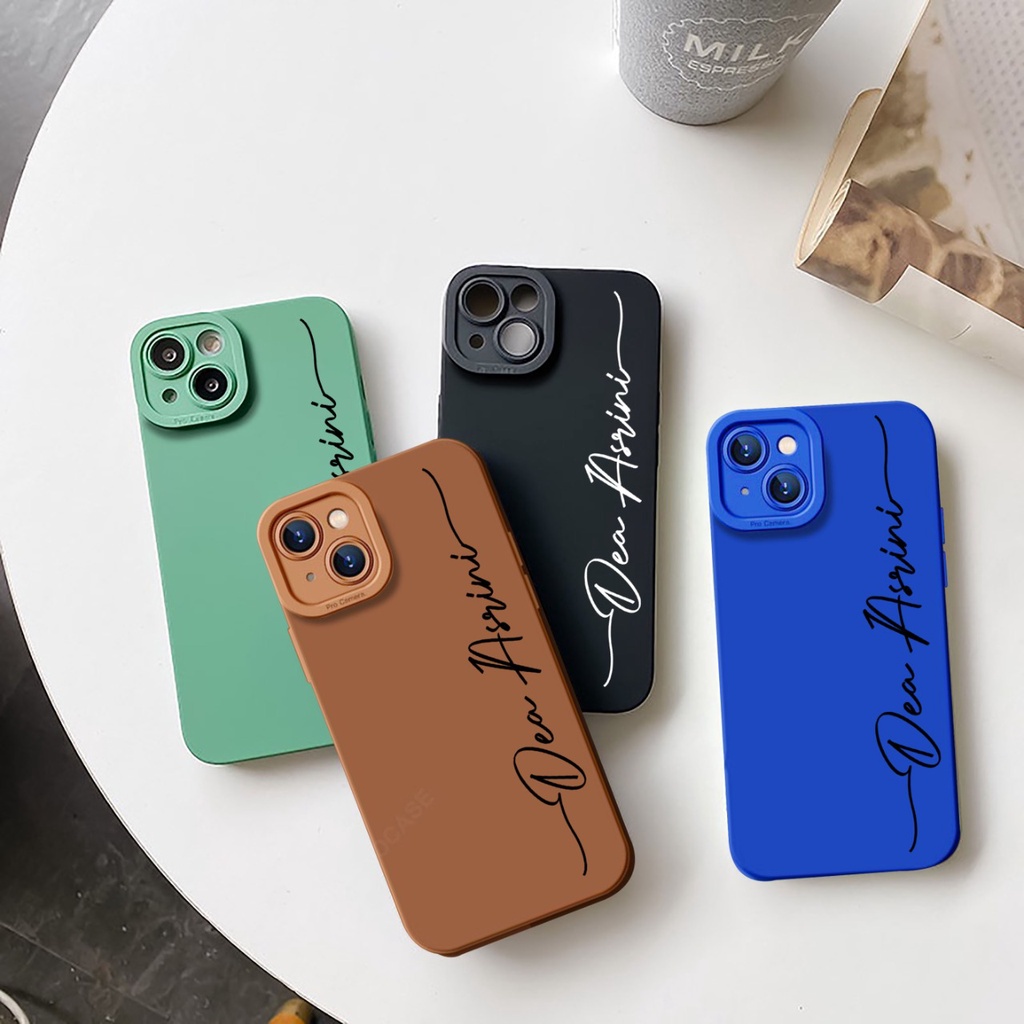 MULTIMEDIA - SOFTCASE PRO CAMERA CUSTOM NAMA /Vivo V9 Vivo V15 Vivo V21 5G Vivo v21E Vivo V23E Vivo 