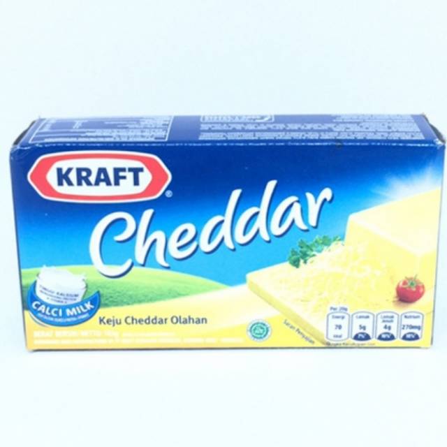 

Keju Kraft Cheddar 165 gr