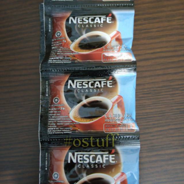 

NESCAFE CLASSIC KOPI INSTAN 2GR x 10PCS