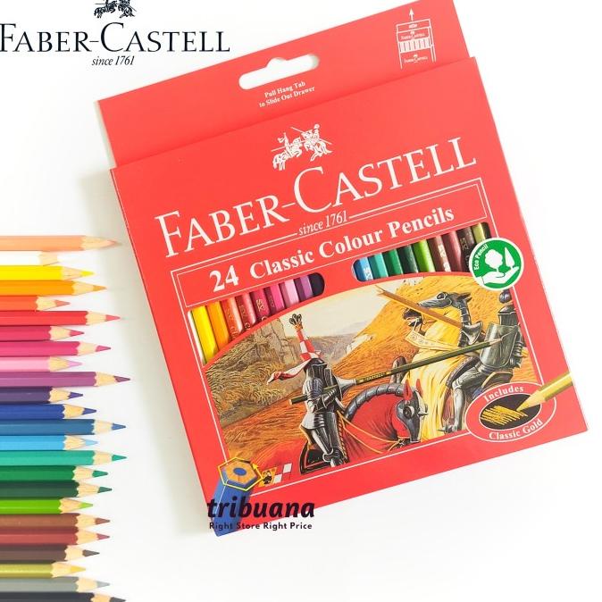 

Pensil Warna 24 Faber Castell Classic