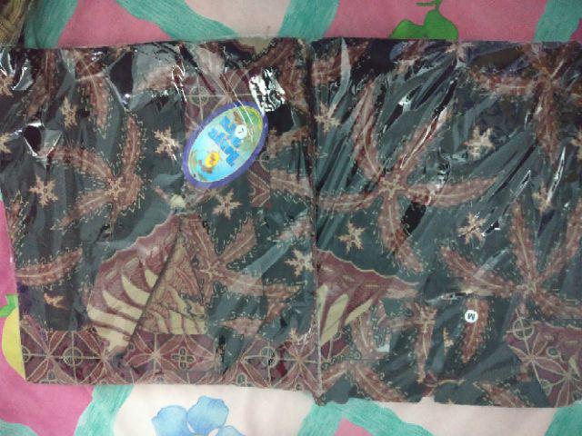 Batik Couple Tunic Serut Palem Lawasan Katun Modern Sarimbit Pria Wanita Premium Jumbo