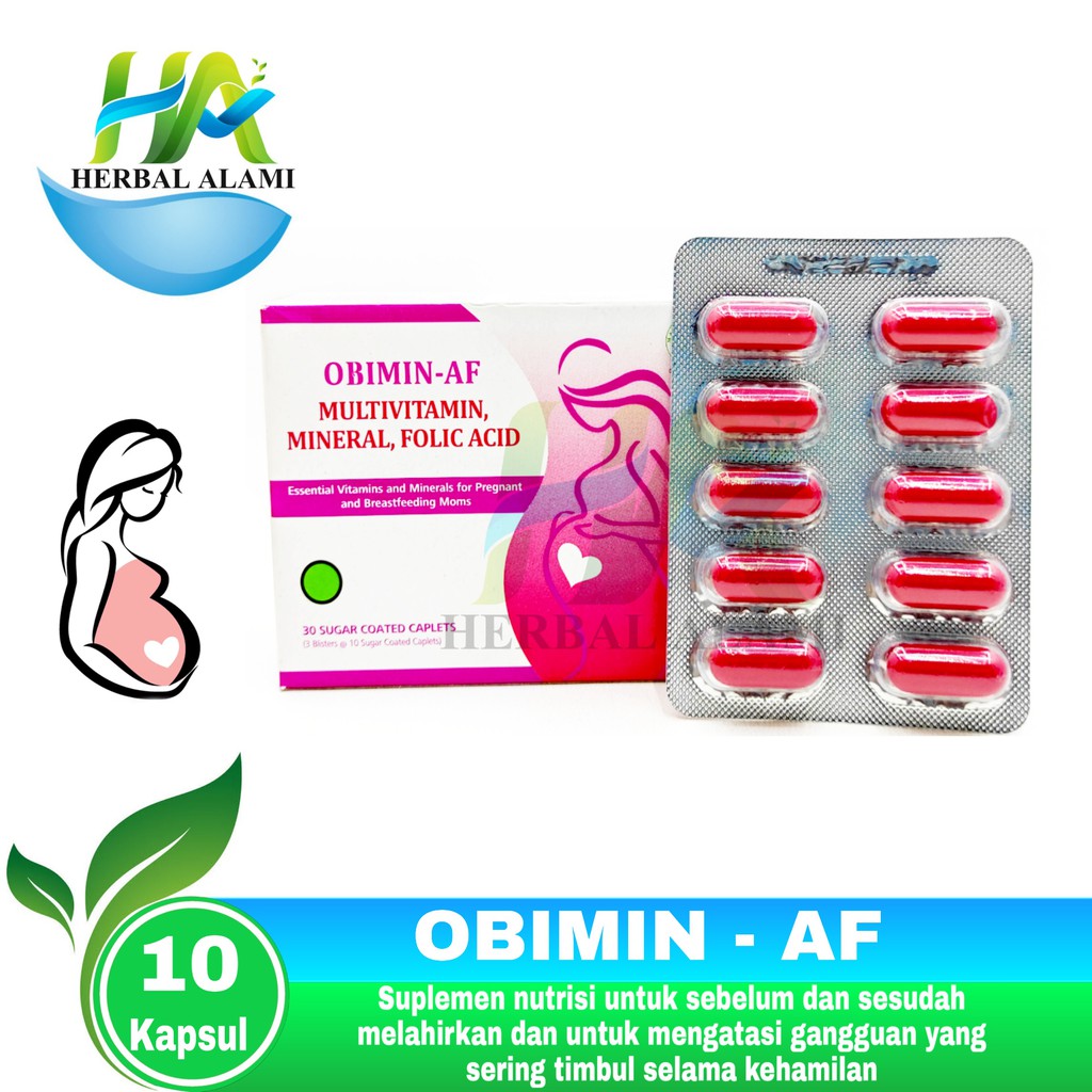 Obimin AF PerSETRIP - Multivitamin &amp; Mineral Ibu Hamil &amp; Menyusui