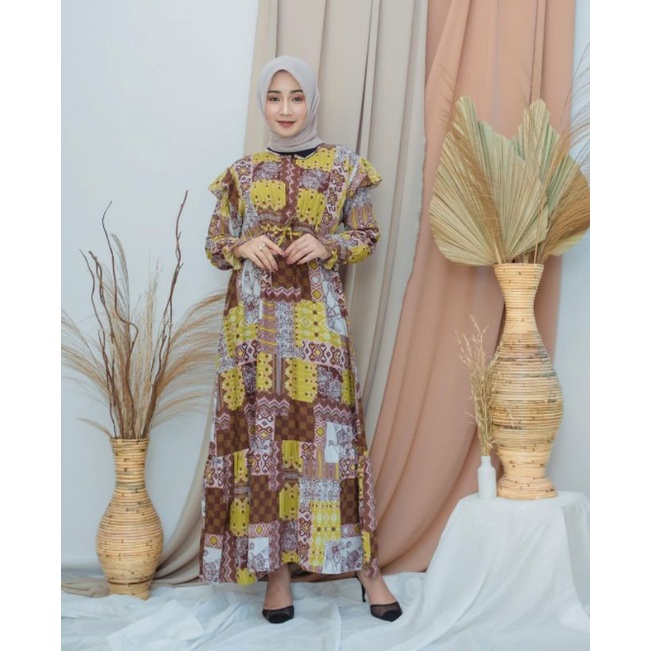 Homey Long Dress/Long Dress/Dress/Gamis