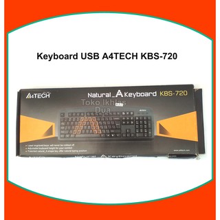 Jual Keyboard USB A4TECH KBS-720 / Keyboard USB A4TECH / Keyboard USB ...