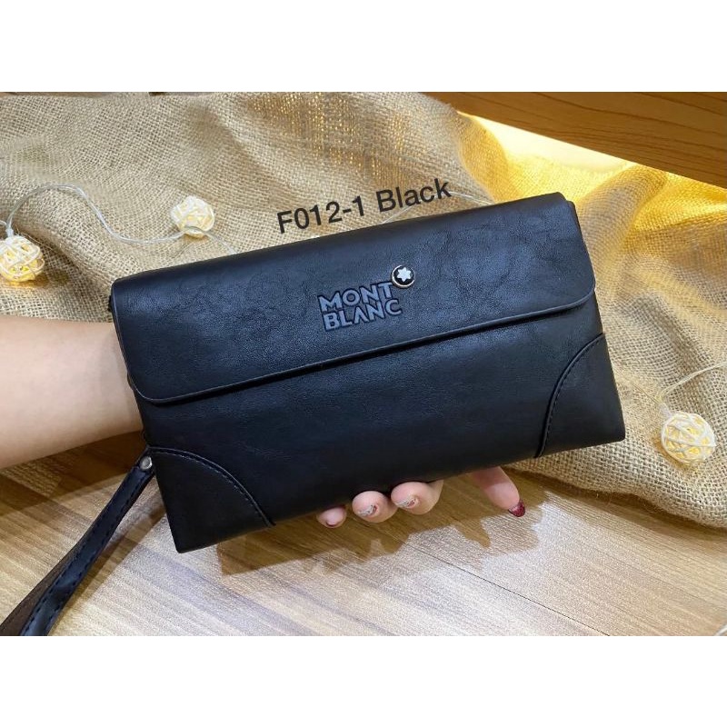 Clutch Handbag Tas tangan Pria Kulit Montblanc