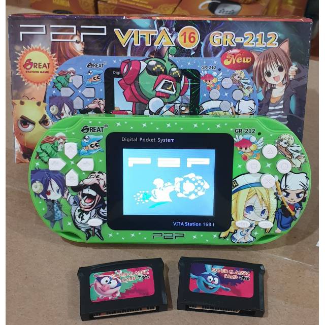 Game portable /p2p/pvp/psp 16bit