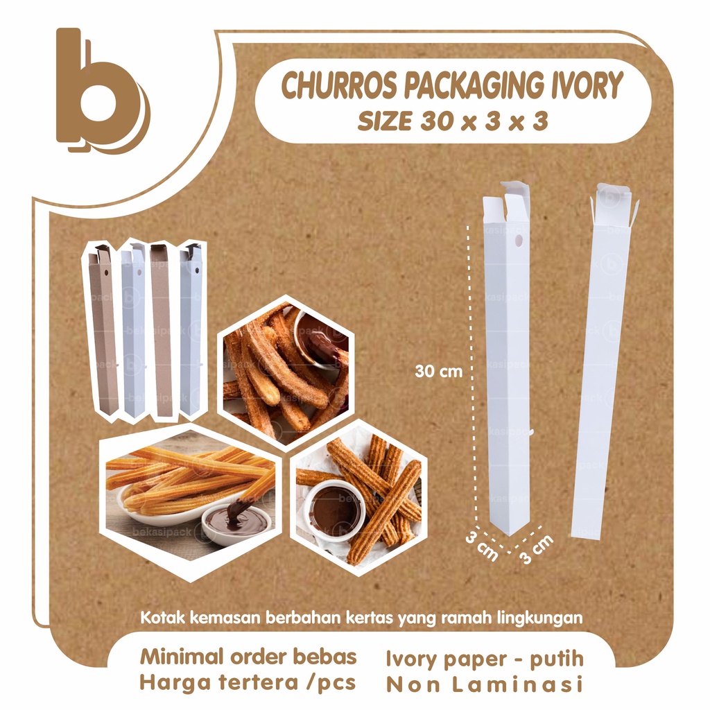 Churros Packaging Ivory I CPI00357