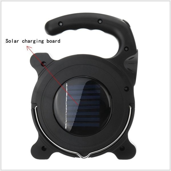 Senter Lantera Outdoor TaffLED COB Camping Solar Panel ZJ319A Lights