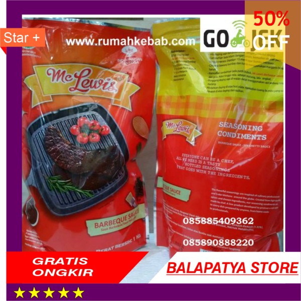 

STOK SISA 9 SAJA ! BURUAN !!! KHUSUS GOJEK GOKILAT -Barbeque Saus - Saus Berbeque- saus BBQ -1 kg