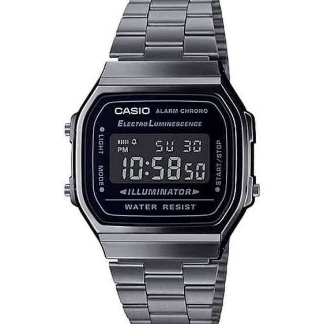 CASIO DIGITAL  A168WGG-1B / CASIO DIGITAL A168WGG-1B ORIGINAL & GARANSI