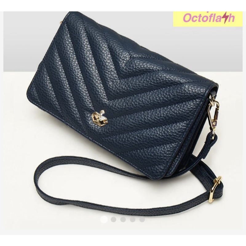 SOPHIE MARTIN DOMPET TALI PANJANG ETIENNE NAVY