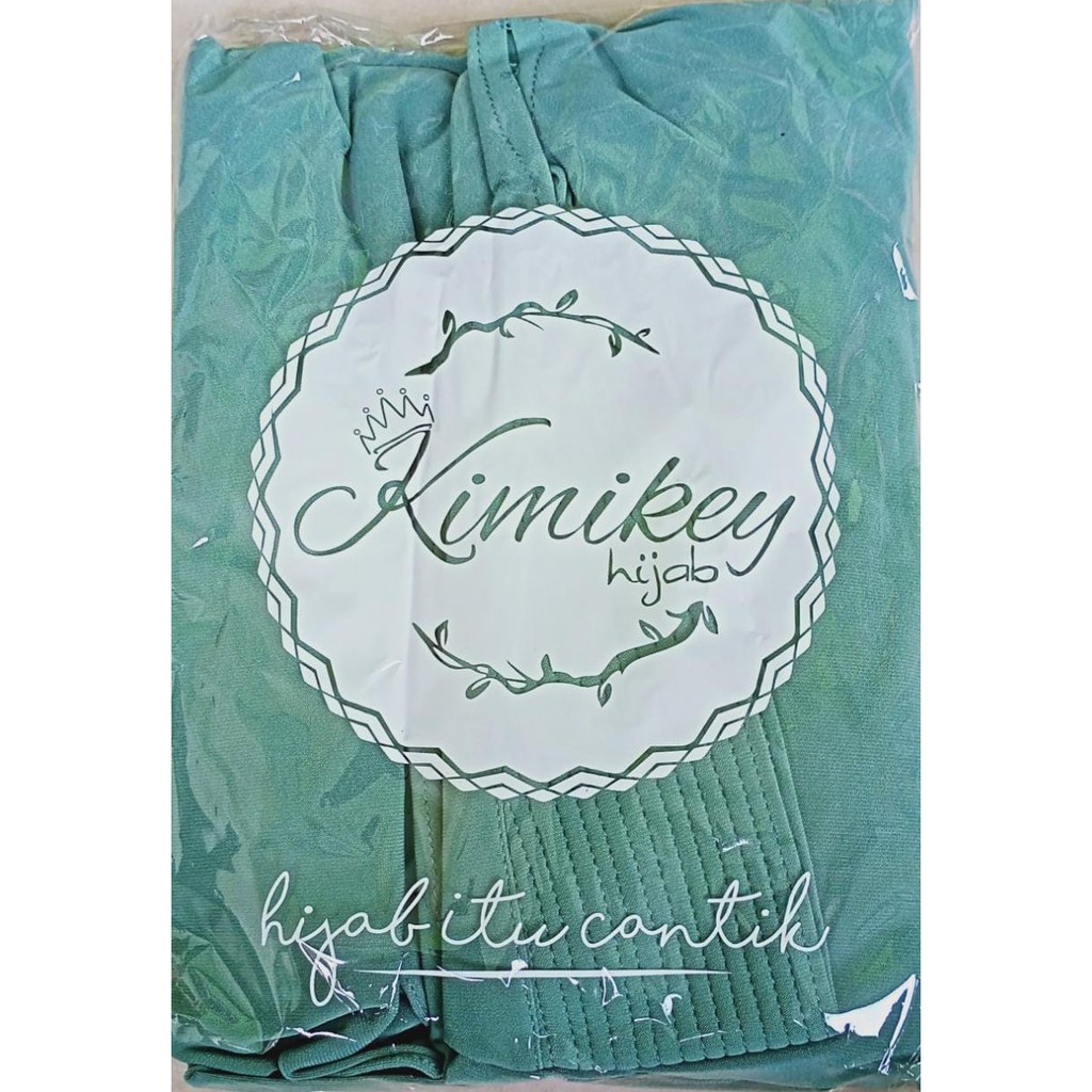 Jilbab Instan Jumbo Shaza By Kimikey-BIRU WARDAH