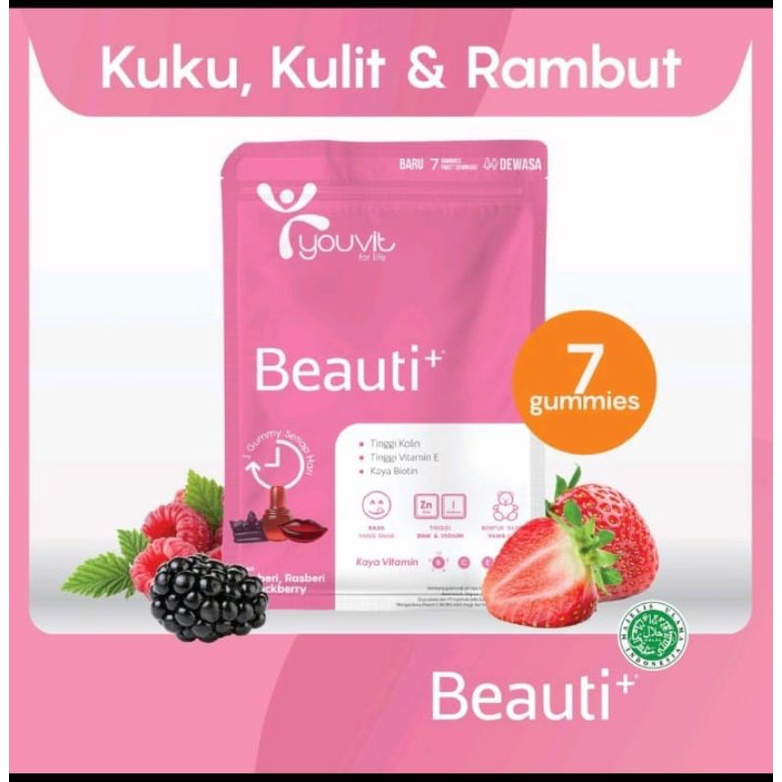 ❗YOUVIT❗Beauti+ Multivitamin Gummies Collagen