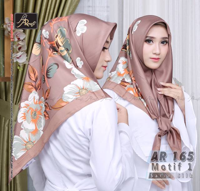 Segi empat by hijab ar rafi idr 165 motif 1 idr 79500