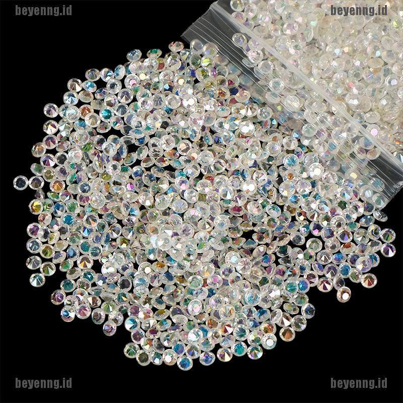 2000pcs 4.5mm Confetti Kristal Berlian Untuk Pesta Pernikahan