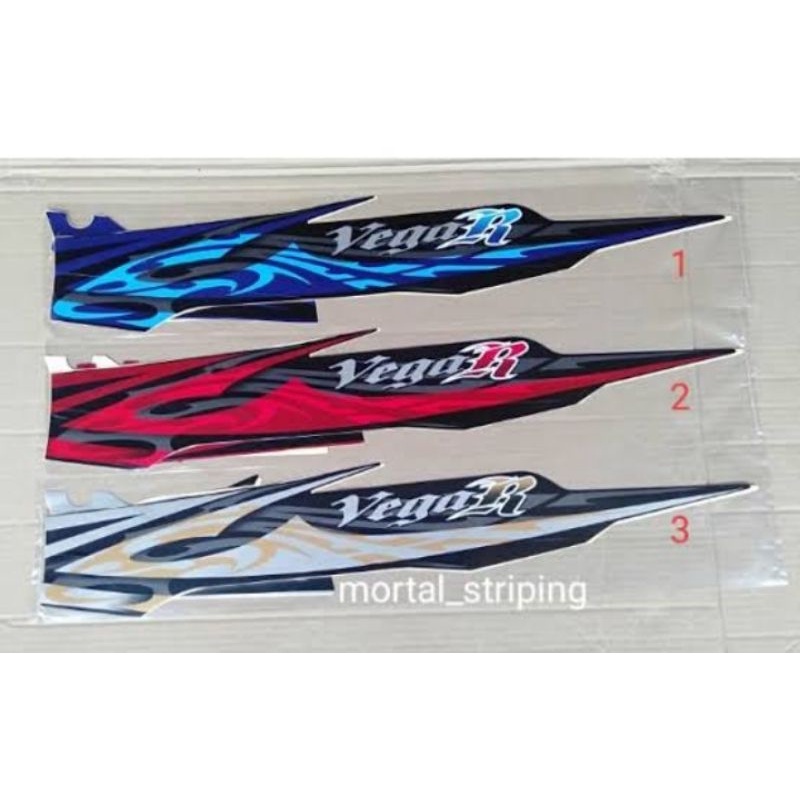 sticker striping new vega r 2008