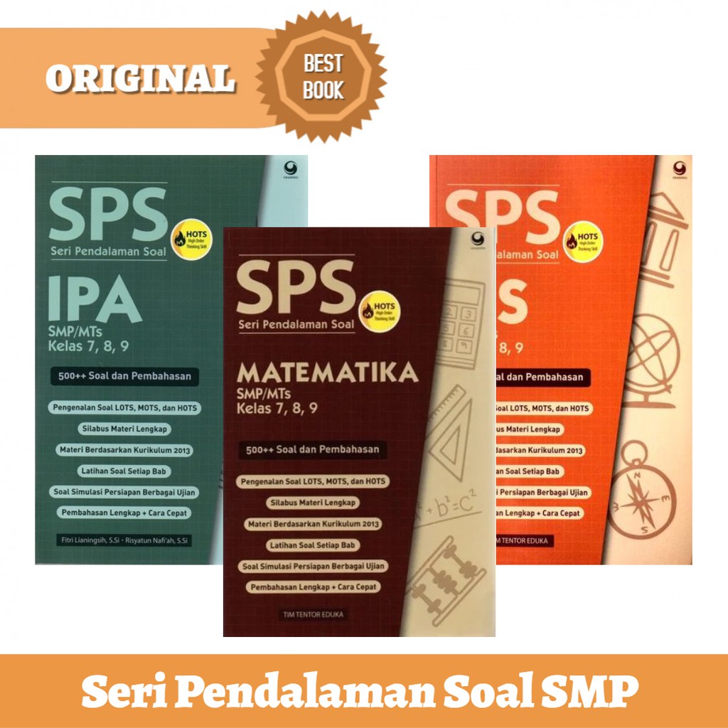 SPS SMP Seri Pendalaman Soal SMP SPS IPA SPS IPS SPS MATEMATIKA SMP