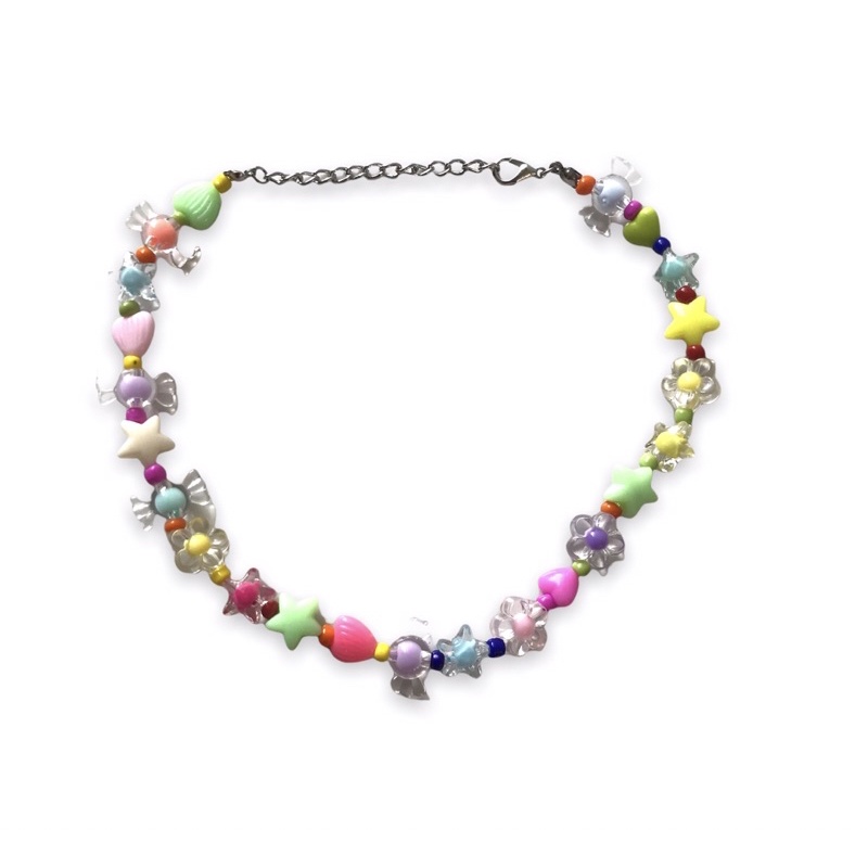 Kalung Manik Aesthetic Beads Necklace Pria Wanita