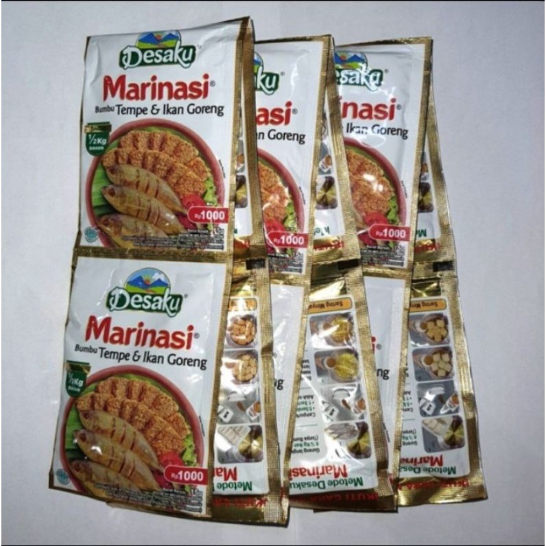 

Desaku Marinasi Bumbu Tempe dan Ikan Goreng /1 Sachet