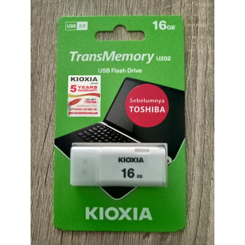 FLASHDISK KIOXIA 16GB ORI 100% GARANSI RESMI