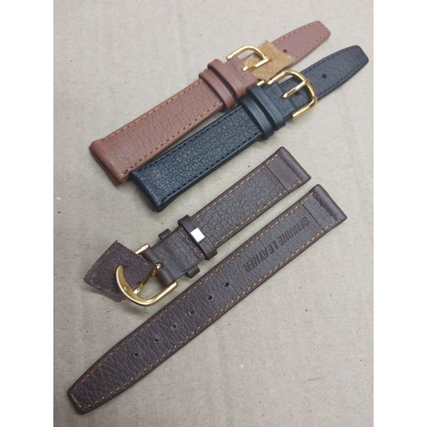 TALI JAM TANGAN KULIT ASLI PRANCIS TALI STRAP GENHUIN LATHER PRESS JAIT A1 ORIGINAL