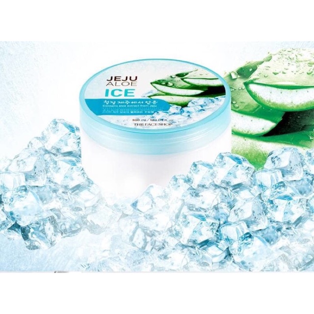 The Face Shop Jeju Aloe Ice Refreshing Soothing Gel Original