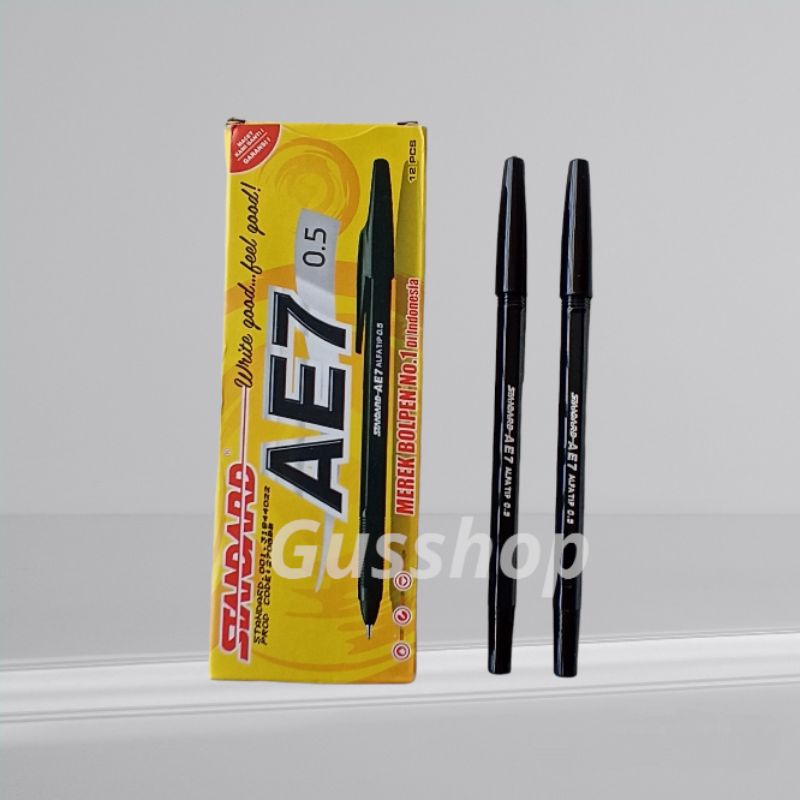 

PULPEN STANDARD AE7 (1Pk isi 12 PCS)