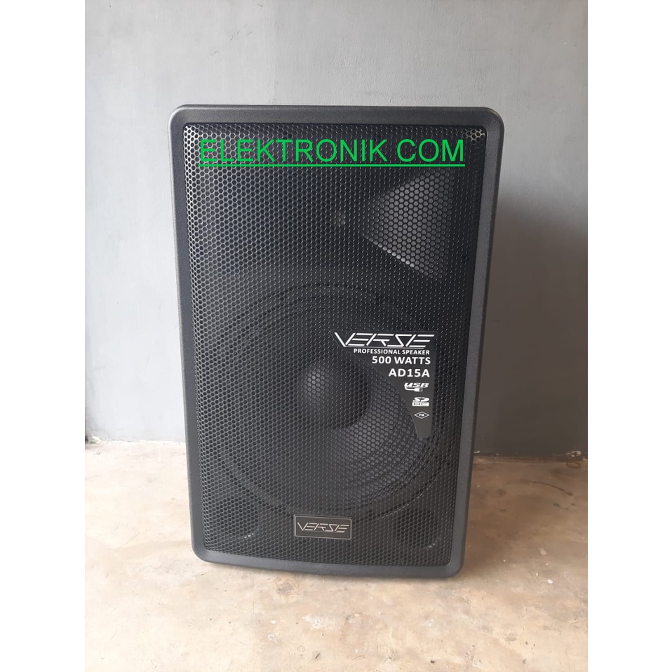 Speaker Aktif 15 inch Monitor VERSE AD15A AD 15A 500wattUSB